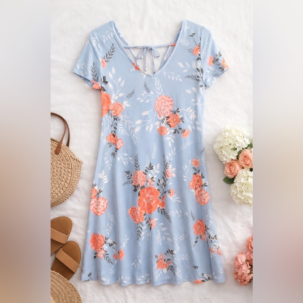Soft & Feminine Floral Dress Super Soft